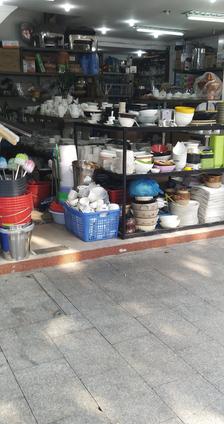 二手平台出售清华食堂餐具 标价88元